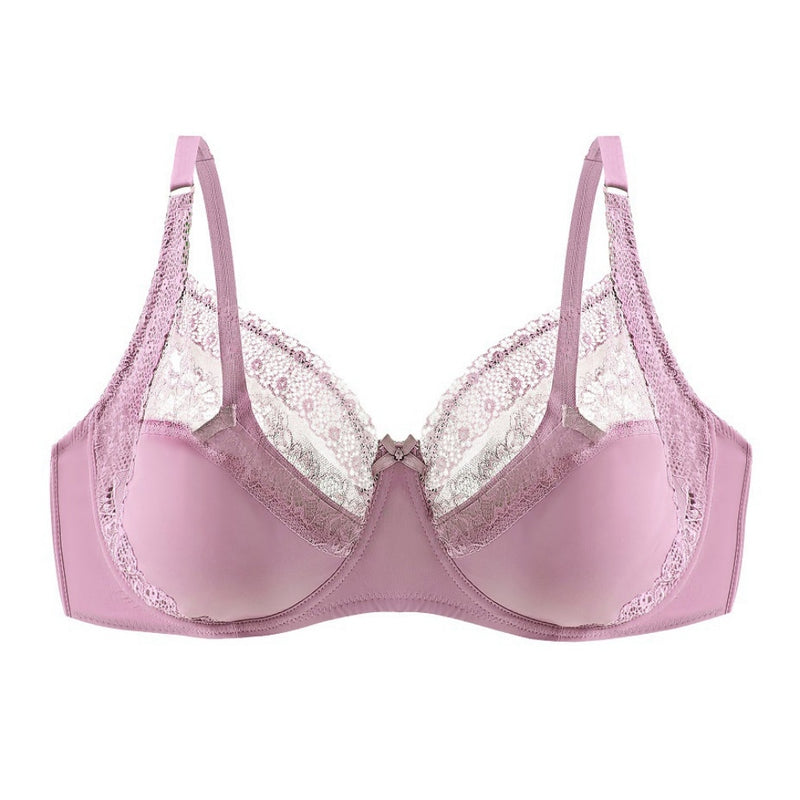 V-neck Full Coverage Non Padded Bra