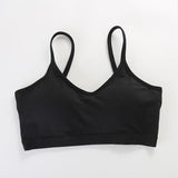 Chest Pad Camisole Sports Bra