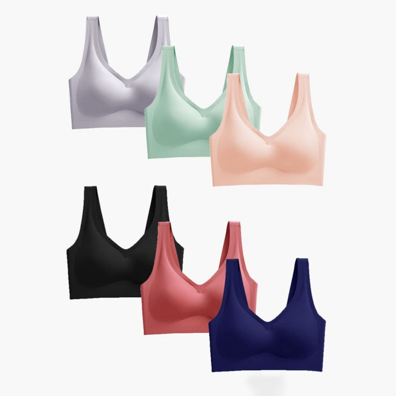 Sexy Vest Padded Wireless Bra