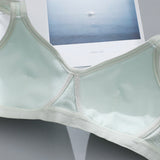 Solid Color Small Breasts Thin Bra