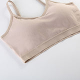 Chest Pad Camisole Sports Bra