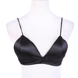 Lace Elastic Strap Wireless Comfort Bra