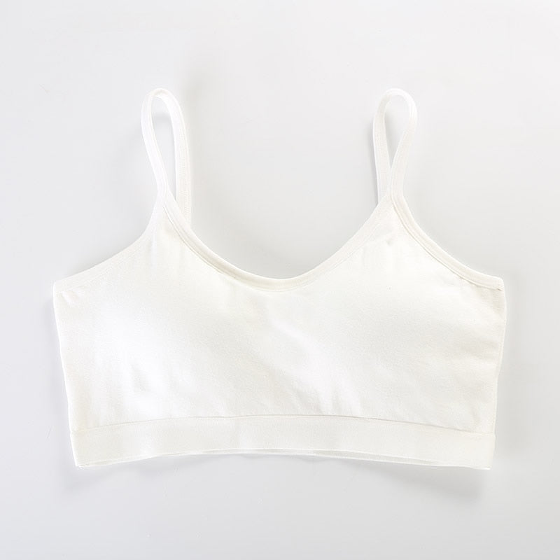 Chest Pad Camisole Sports Bra