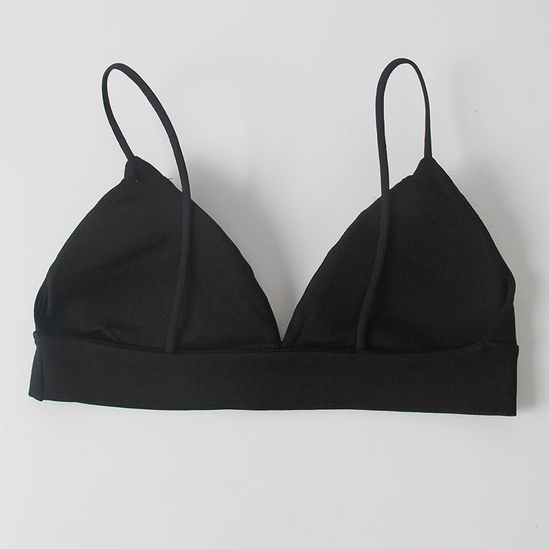 Soft Bralette Seamless Deep V Bra