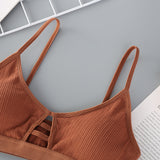 Wireless Bralette Sexy Lingerie Crop Top