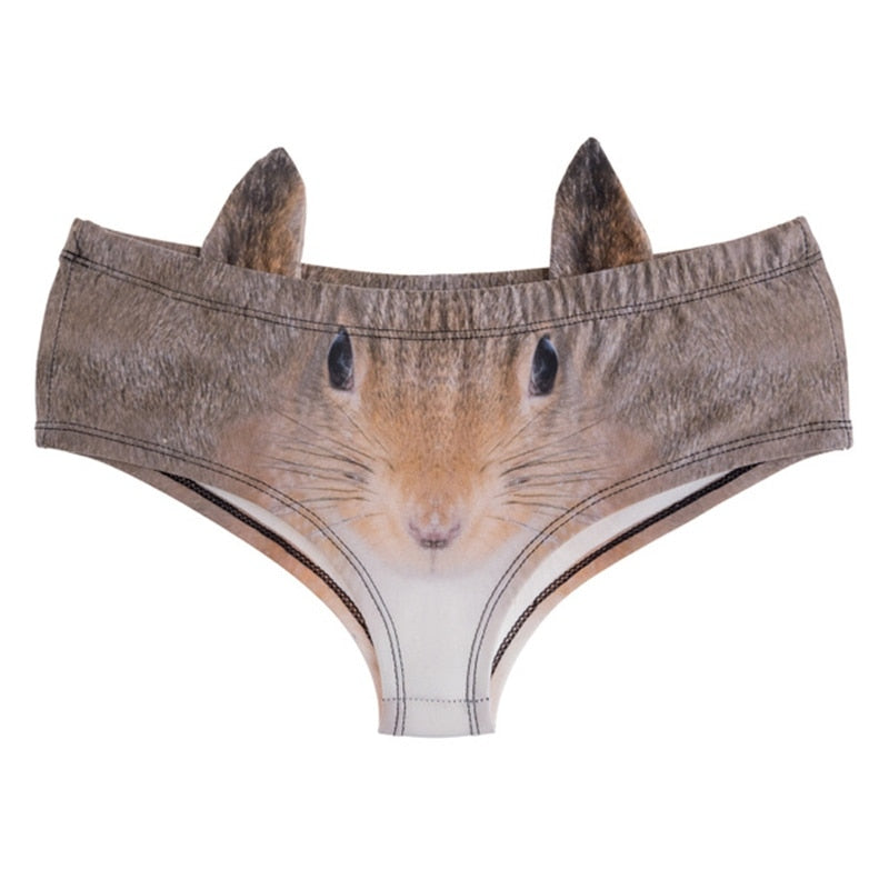 Sexy Cute Panties Funny 3D Print