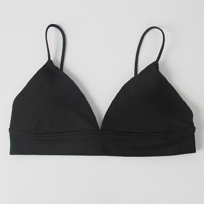 Soft Bralette Seamless Deep V Bra