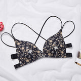 Flower Printed Bras