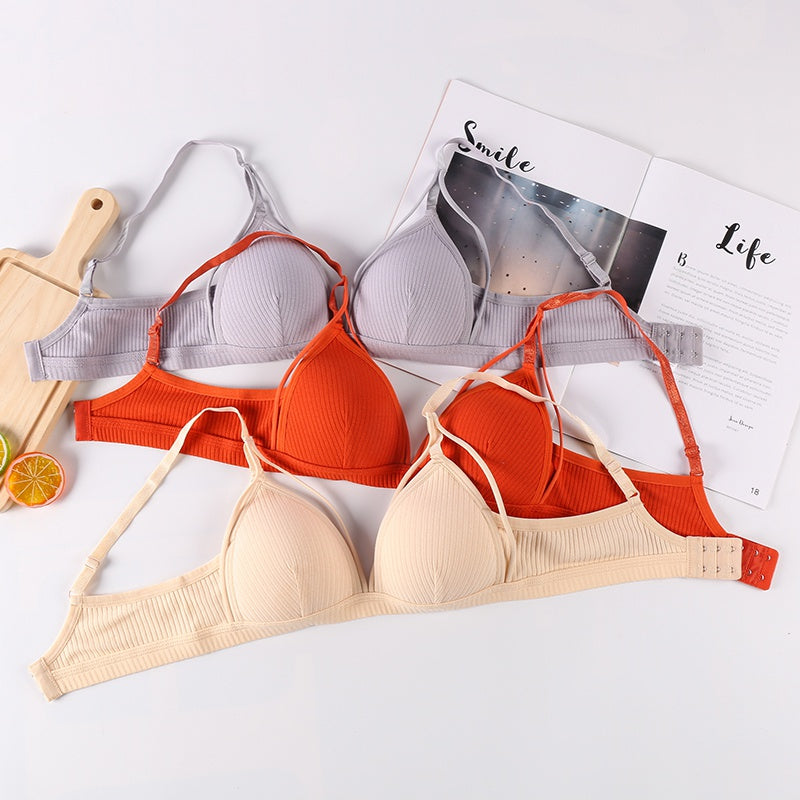 Cotton Sexy Underwear Adjustable Bra