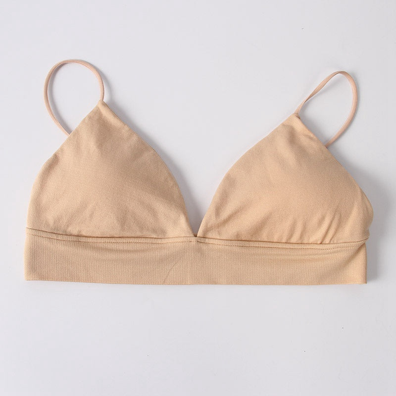 Soft Bralette Seamless Deep V Bra