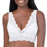 V-neck Lace Seamless Bra