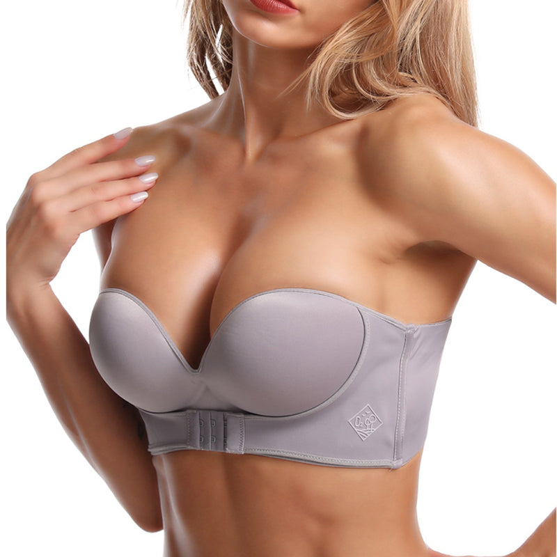 A B C D Cup Sexy Strapless Push Up Bra