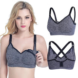 Breastfeeding Maternity Wire free Cotton Nursing Bras