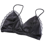 Lace Elastic Strap Wireless Comfort Bra