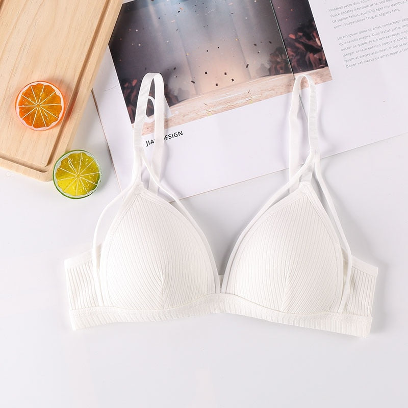 Cotton Sexy Underwear Adjustable Bra