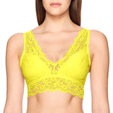 V-neck Lace Seamless Bra