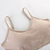 Chest Pad Camisole Sports Bra