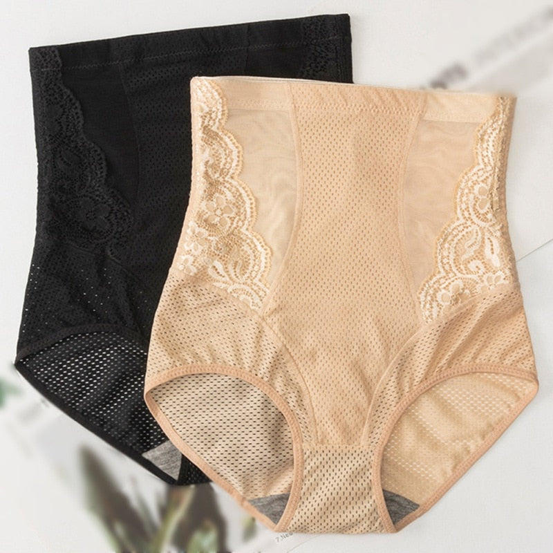 Breathable High-Waist Abdomen Shaping Panties