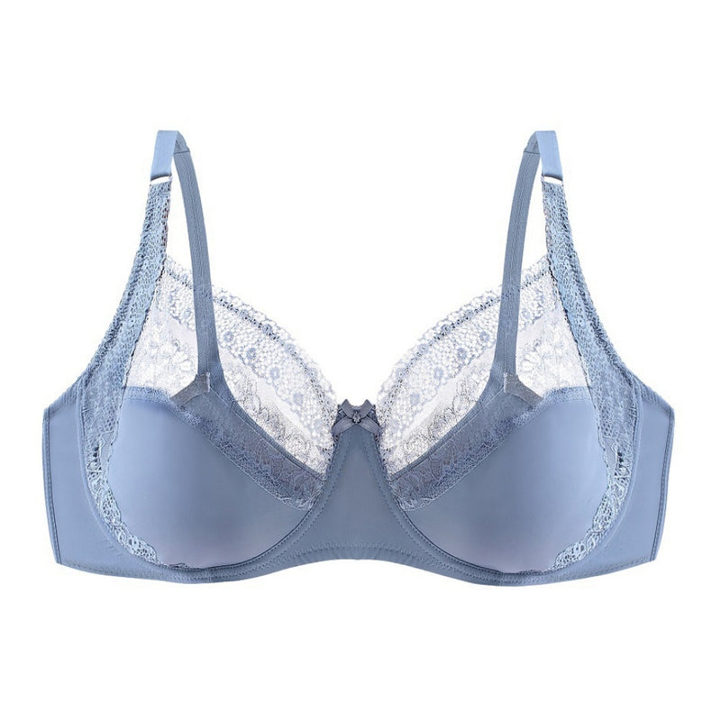 V-neck Full Coverage Non Padded Bra