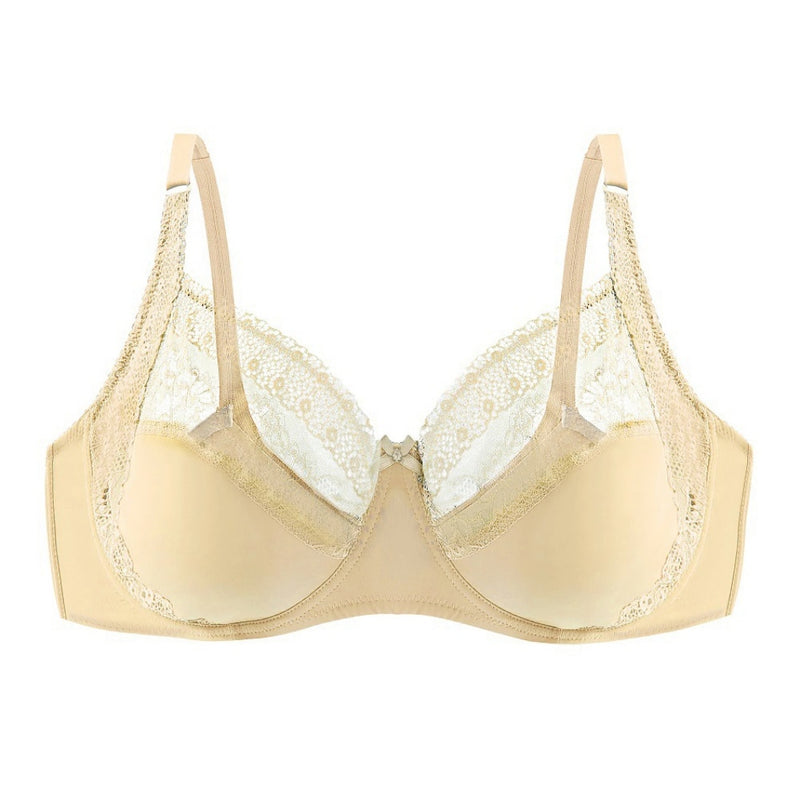 V-neck Full Coverage Non Padded Bra