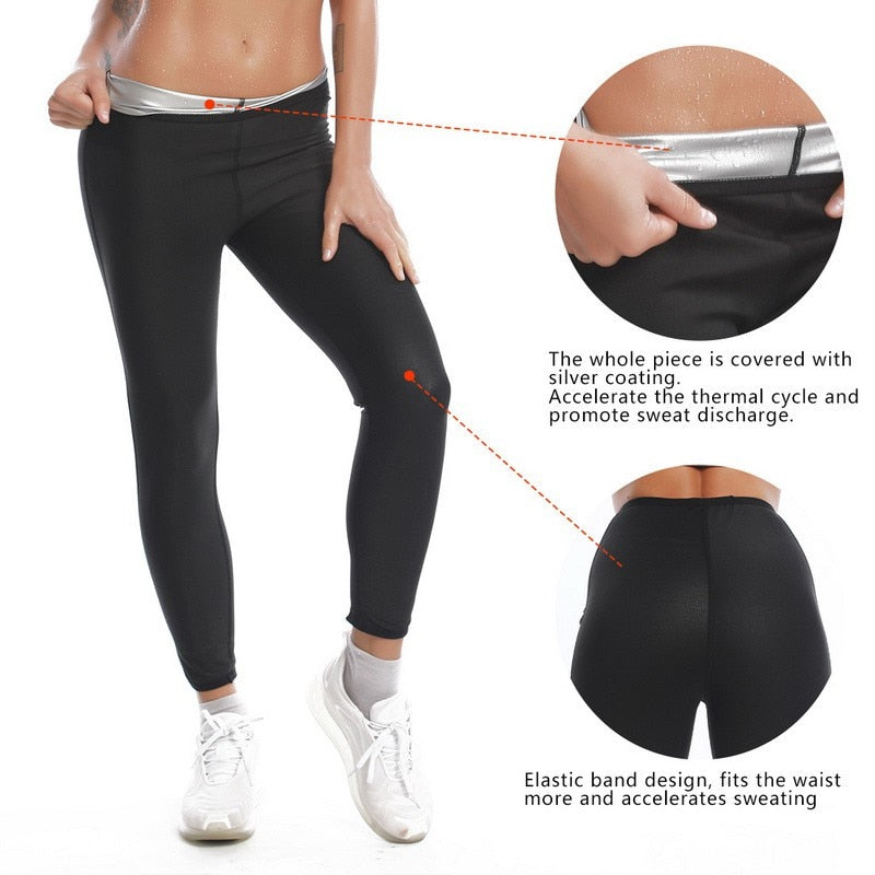 Sweat Sauna Body Shaper Slimming Pants