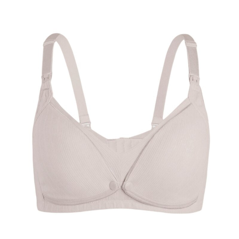 Breast-Feeding Cotton Nursing Bras