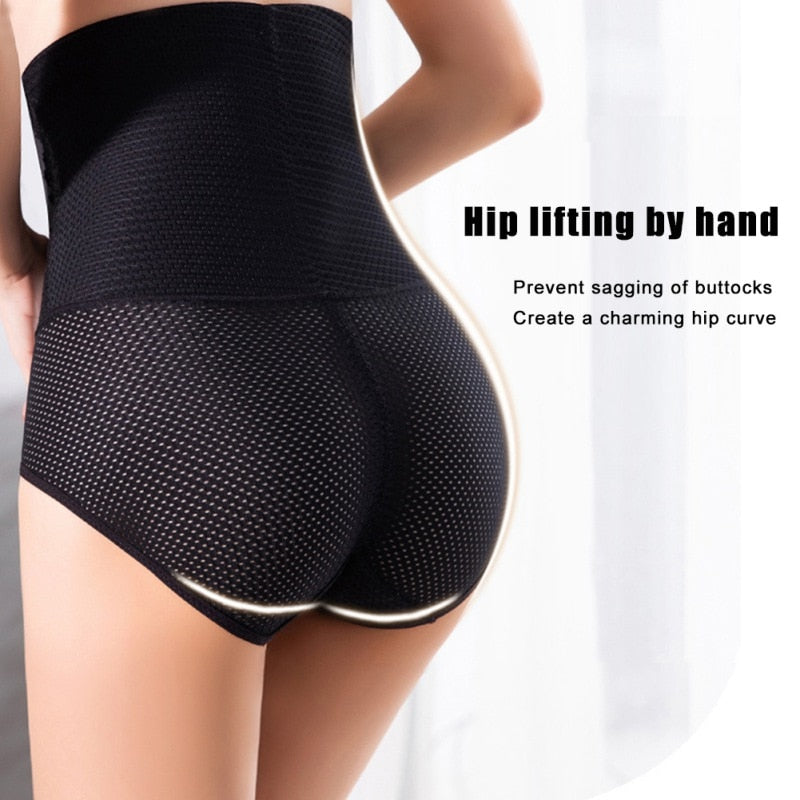 Breathable High-Waist Abdomen Shaping Panties