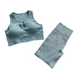 Seamless Sports Set High Waist Pants